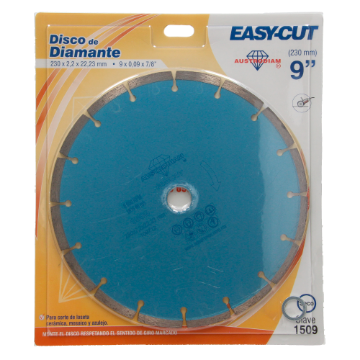 Imagen de DISCO 9 PULG CORTE DE DIAMANTE EASY CUT AUSTROMEX 1509