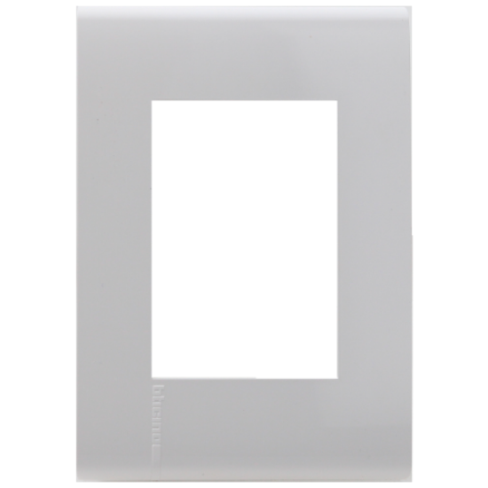 Imagen de PLACA DE 3 U CON CHASIS DE RESINA COLOR BLANCO MODUS PRO E5N3PTL