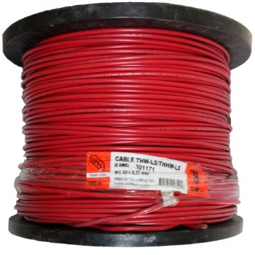 Imagen de D 1 CABLE 8 DE 500 M ROJO IUSA 301171