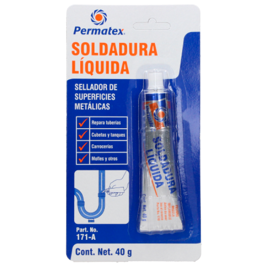 Imagen de SOLDADURA LIQUIDA TUBO 40GRS PERMATEX 171-A