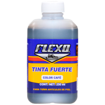 Imagen de TINTA 250 ML CAFE FLEXO ARTICULOS DE PIEL TFC-250