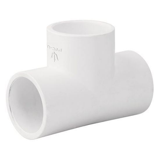 Imagen de TEE SENCILLA DE PVC, 13 MM FOSET PVC-761