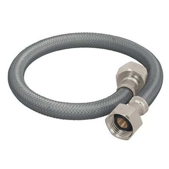 Imagen de MANGUERA FLEXIBLE PARA LAVABO 40 CM VINILO FOSET FLA-40V