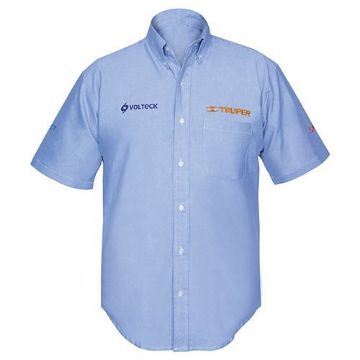 Imagen de D 1 CAMISA AZUL MANGA CORTA EXTRA-EXTRA-GRANDE TRUPER CAM-AZ-CXXL