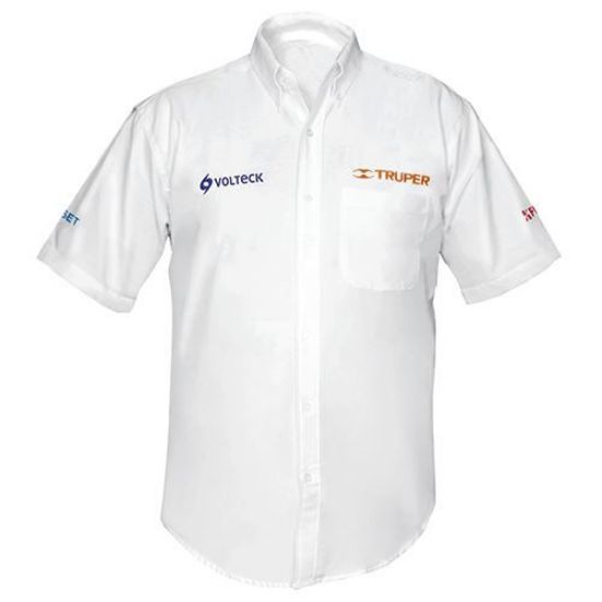 Imagen de D 1 CAMISA BLANCA MANGA CORTA EXTRA-EXTRA-GRANDE TRUPER CAM-BCO-CXXL