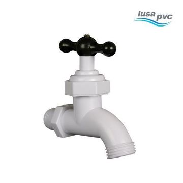 Imagen de LLAVE DE NARIZ 1/2 PVC HIDRAULICO IUSA 615409