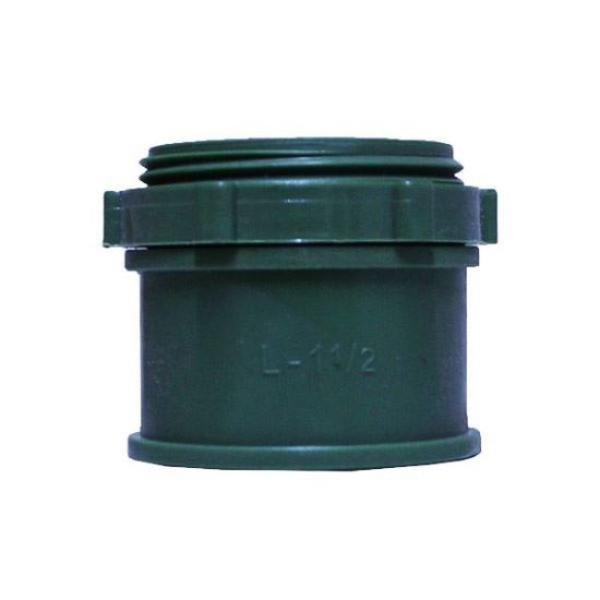 Imagen de CONECTOR DE PVC CONDUIT VERDE LIGERO 38MM 1 1/2 ARGOS CNPL038