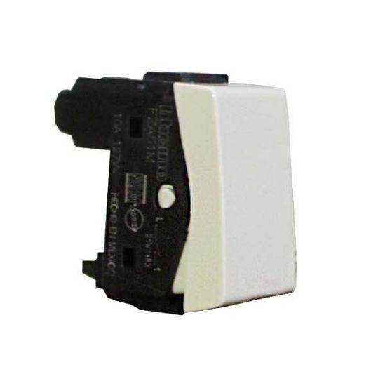 Imagen de PULSADOR 10A, COLOR MARFIL 127-277V, 1 MODULO FORZA FZA55M