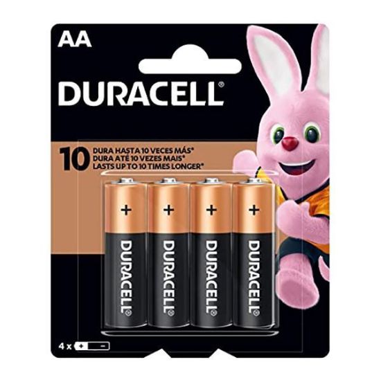 Imagen de PILA AA BLISTER CON 4 PILAS DURACELL 1500