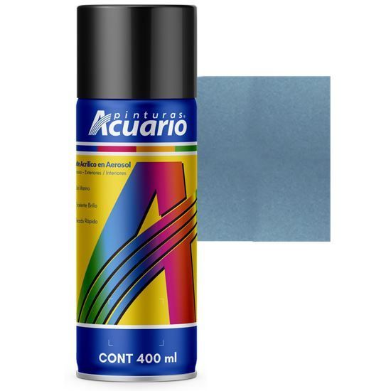 Imagen de ESMALTE AZUL METALICO AEROSOL ACUARIO AA77905