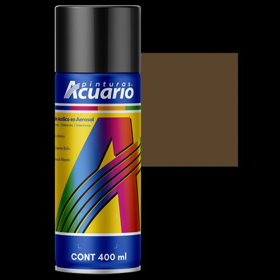 Imagen de ESMALTE CHOCOLATE AEROSOL ACUARIO AA73105