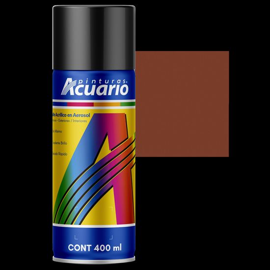 Imagen de ESMALTE ROJO OXIDO AEROSOL ACUARIO AA75405