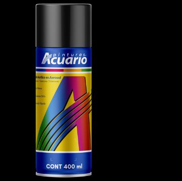 Imagen de ESMALTE NEGRO MATE AEROSOL ACUARIO AA79705