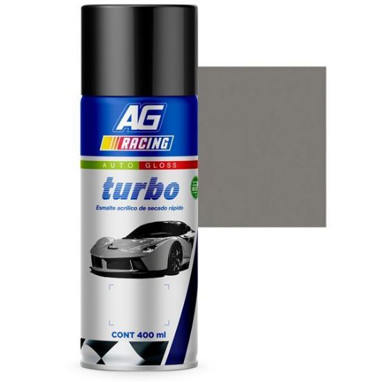 Imagen de ESMALTE GRIS ACERO AEROSOL TURBO AT76005