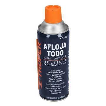 Imagen de ACEITE AFLOJATODO EN AEROSOL DE 400 ML TRUPER WT-400