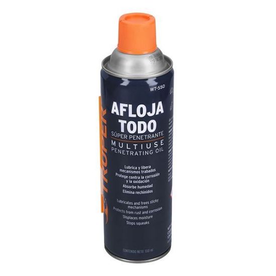 Imagen de ACEITE AFLOJATODO EN AEROSOL DE 550 ML TRUPER WT-550